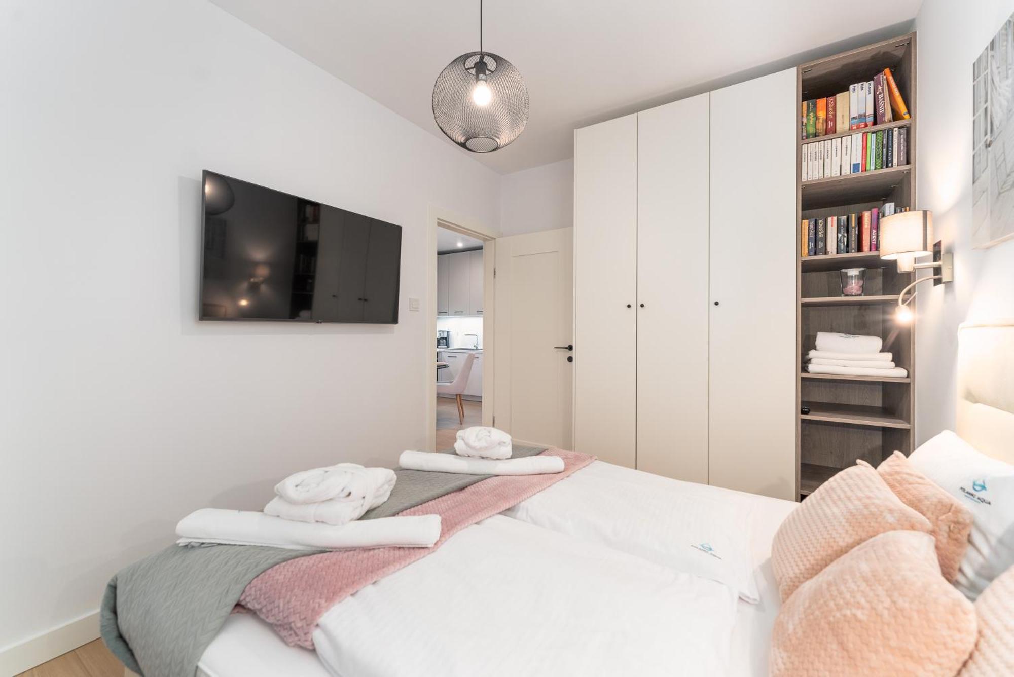 Polanki Aqua Apartamenty Nielimitowany Dostep Do Basenow Parking Free Kolobrzeg Exterior photo